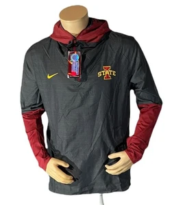 Nike Iowa State On-Field 1/4 Zip Pull Over Jacke Gr. L mit Kapuze CQ5213-060 Neu mit Etikett - Bild 1 von 3