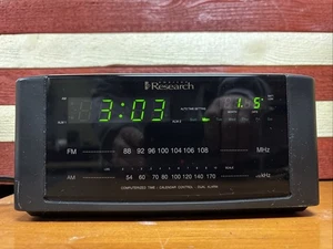 Vintage Emerson Research CKS2000 Smart Set Dual Alarm Clock AM/FM Radio Date - Picture 1 of 6