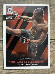 2022 Panini Donruss Optic UFC - Also Known As Aka Israel Adesanya #8 - Picture 1 of 2