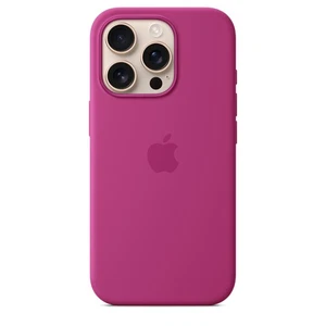 Apple iPhone 16 Pro Custodia Silicone MagSafe Controllo Fotocamera Fucsia - Foto 1 di 2