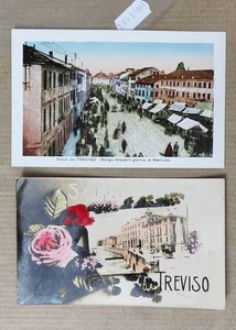 TREVISO CITTA'-LOTTO 2 CARTOLINE-C99-168 - Picture 1 of 1