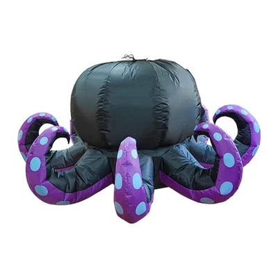 Inflatable Costume Adult Funny Black Octopus Cosplay for Props Party V Shows - Image 1 of 4