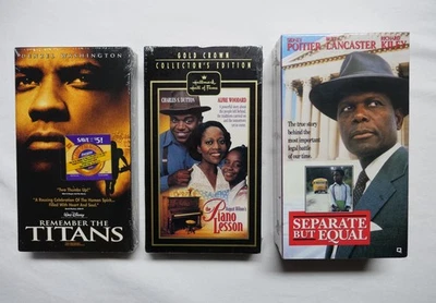 Remember The Titans - Sperate But Equal- Piano Lessons - VHS NEW FACTORY SEALED - Image 1 of 4