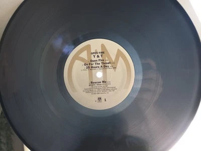 Y&T Open Fire Green Translucent Lp NM Wax AUDIOPHILE COPY  - Image 1 of 4