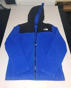 North Face Fleece Zip Up Hoodie Youth - Picture 1 of 17