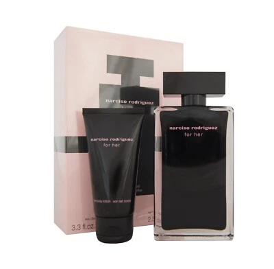 narciso rodriguez for her Eau de Toilette 100ml & Body Lotion 75ml - Bild 1 von 2