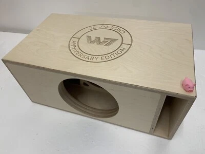JL Audio 13W7 13W7AE 13.5 Custom Ported Sub Box Enclosure SPL & SQ Baltic Birch - Image 1 of 4