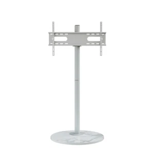 Modern Floor TV Stand Trolley Mobile TV Cart for 40-75 Inches with Sintered Ston - Picture 1 of 12