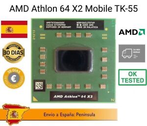 AMD Athlon 64 X2 Mobile TK-55 Procesador 1,80 GHz Socket S1 256 KB Cache Tray CP