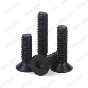 Schwarz 304 Edelstahl Innensechskantschrauben Senkkopfschraube M2 M3 M4 M5 M6 - Bild 1 von 6