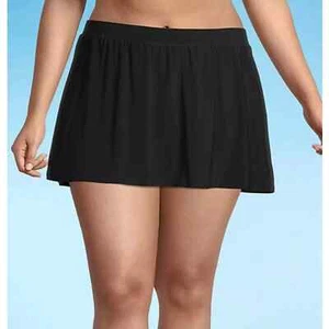Sonnet Shores Women's Swim Suit Skirt Black Full Coverage Size 22W Modest - Picture 1 of 10