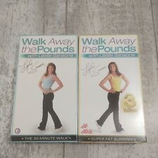 Walk Away the Pounds: Leslie Sansone Set of  Two VHS Tapes  Brand New Sealed