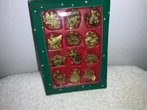 Mini Shiny Christmas Ornaments- set of 12 - Picture 1 of 5