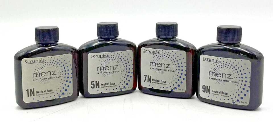 Tinta de cabelo Scruples Menz 5 minutos 2 oz | Cobertura cinza permanente - Escolha a sua - Imagem 1 de 1