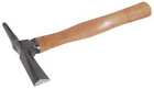 Zoro Select 19N778 Chipping Hammer, Cone & Chisel, Hickory