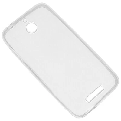 CUSTODIA SILICONE COVER BACK CASE ULTRA SLIM 0,3MM SOTTILE HTC DESIRE 510 TRASP. - Immagine 1 di 4
