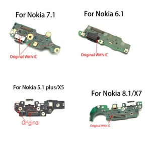 Scheda cavo flessibile porta di ricarica USB per Nokia 5.1 6.1 7.1 8.1 Plus X5 X6 X7 - Foto 1 di 2