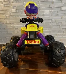 2002 Tonka Bobble Boys RC ATV Quad Spielzeug mit Fernbedienung selten Vintage - Bild 1 von 12