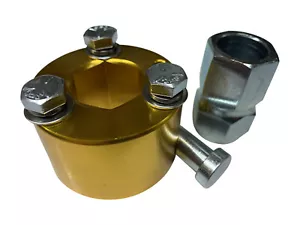 Kit Boss de liberación rápida para volante soldadura en eje de 3/4" universal - dorado - Imagen 1 de 2
