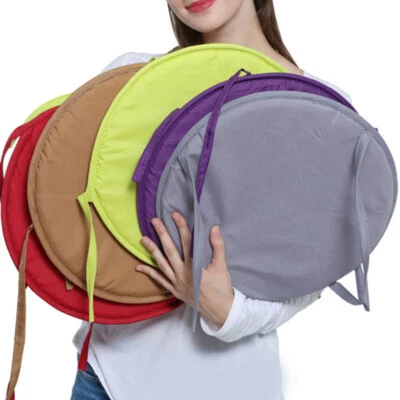 Round Garden Chair Pads Seat Cushion For Outdoor Bistros Stool Patio Dining Room - Image 1 of 4