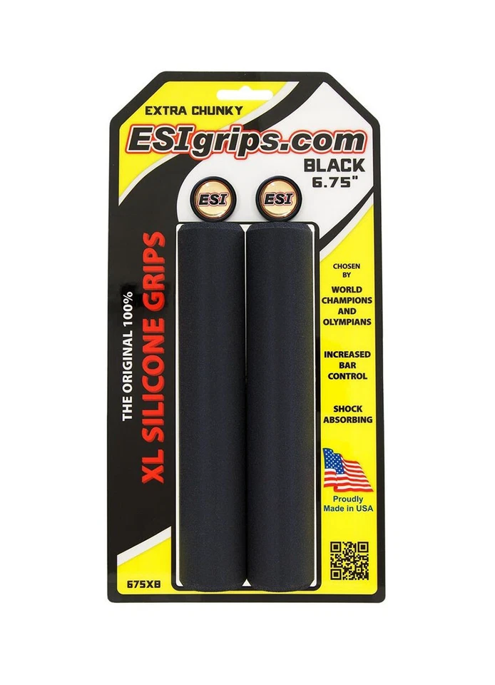 ESI - XL 6.75" Extra Chunky Silicone Handlebar Grips  - Image 1 of 1