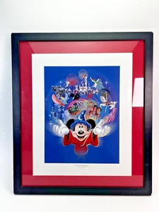 Disney Where The Magic Began Limited Edition 2005 Disneyland Print 16x20" Framed - Picture 1 of 10