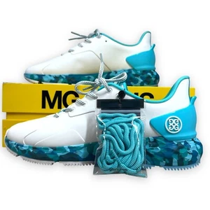 Zapatos de golf G/FORE G4 MG4+ TPU camuflados para hombre 10 blancos azules SNSR nuevos en caja - Imagen 1 de 11