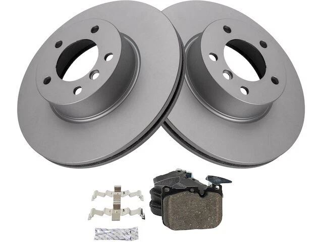 Front TRQ Brake Pad and Rotor Kit fits BMW 230i xDrive 2017-2018 26GRZJ - Image 1 of 1