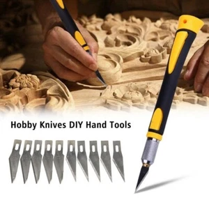 Knife for X-Acto #11 Blades Arts craft Carving Sculpting Skiving leather fruit - Picture 1 of 11