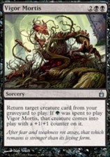 4x Vigor Mortis ~ Near Mint Ravnica MTG Magic x4 4 UltimateMTG Playset Black Car