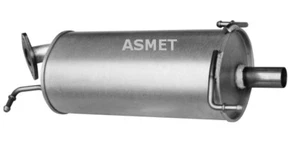 Asmet rear silencer exhaust for Opel Agila Suzuki Splash 1.0 1.2 - Picture 1 of 4