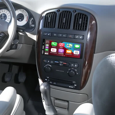 6.86'' Car Stereo Radio Android 13 CarPlay For 1990-2000 Chrysler Town & Country - Image 1 of 4