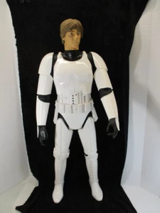 Star Wars Luke Skywalker 31" Storm Trooper Action Figure, 2014 Jakks Pacific, VG - Picture 1 of 22