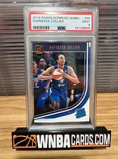 2019 Donruss WNBA Napheesa Collier PSA 9 Rookie Card RC Lynx