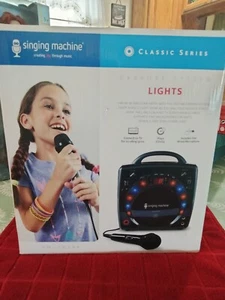 (I) Singing Machine Classic Series SML283BK Karaoke System Lights GUC - Picture 1 of 14