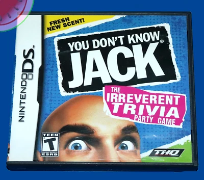 TESTED Nintendo DS Game YOU DON'T KNOW JACK Complete CIB irreverent Trivia Party - Image 1 of 4