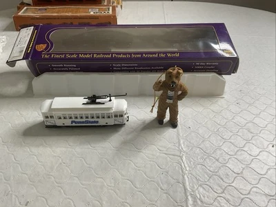 IHC HO Scale Powered Trolley Car And Penn State Mascot LN Tested Limited 164/200 - Image 1 of 4