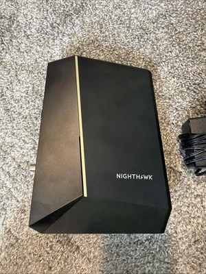 NETGEAR Nighthawk CM3000 DOCSIS 3.1 Mid/High-Split Cable Modem Black - Image 1 of 4