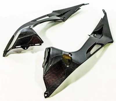 2010-2014 BMW S1000RR Carbon Dynamics Carbon Fiber Side Panels / Tank Covers - Image 1 of 3