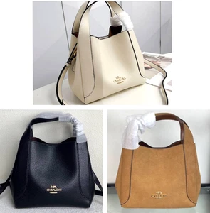 COACH 78800 Hadley Leather 2-way Shoulder Mini Tote Bag 3 Colors Outlet Products - Picture 1 of 33
