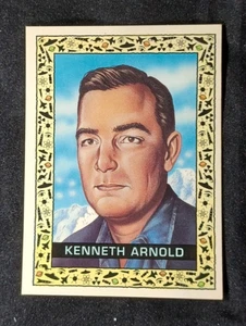 Tarjeta coleccionable Saucer People Kitchen Frek 1992 #1 Kenneth Arnold - Imagen 1 de 2