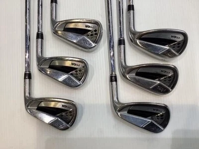 Used Pro Gear Rs Titanium Face 8S Iron Set Ir Spec Steel Iii Ver.2 Flex Sr Men'S - Image 1 of 4