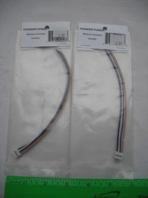 Lot of 2 Thunder Power THP4P8 Balance Connector, RC R/C Plane Airplane Boat Car - Image 1 of 4