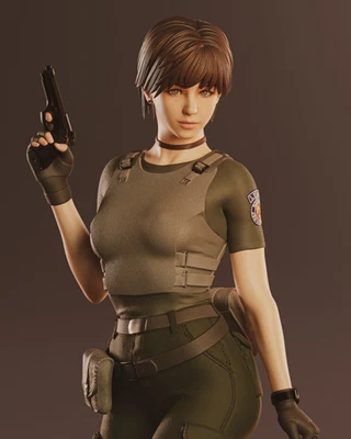 Rebecca Chamber, Resident Evil, 1/4-1/24, Figur, Unbemalt, 3D-Druck, Statue, Abe - Bild 1 von 4