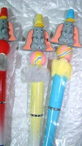 Dumbo Zirkus Elefant ausgefallen Perlen Geschenk Stift, Kugelschreiber Schreibtisch Zubehör - Bild 1 von 7