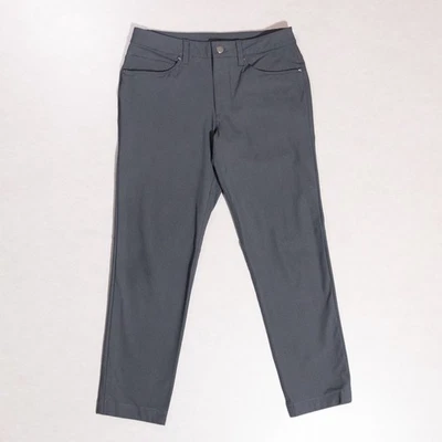 Lululemon ABC Pants Slim Fit Black Performance Stretch Golf Chino Men's 28x26 - Image 1 of 4