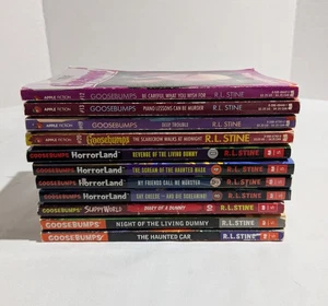 11 Goosebumps Books Original, Horrorland, Slappyworld Scholastic Stine - Bild 1 von 13