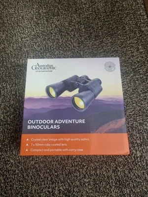 Australian Geographic Outdoor Adventure Binoculars - with Carry Case - ULTGW0478 - image 1 of 2