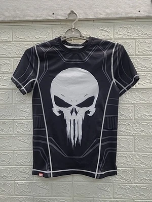 Nuevo Marvel SuperX Punisher Performance Protector contra Erupciones Manga Corta Para Hombre Talla M EE. UU. Foto 1 de 4