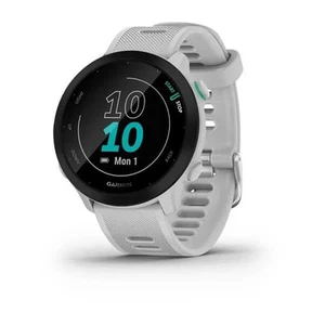 Garmin Forerunner 55 27mm Biały GPS HRM Bluetooth Fitness Tracking Smartwatch - Zdjęcie 1 z 3